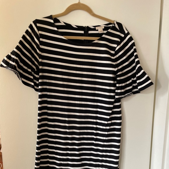 J Crew Striped T Shirt Dress - Picture 3 of 7